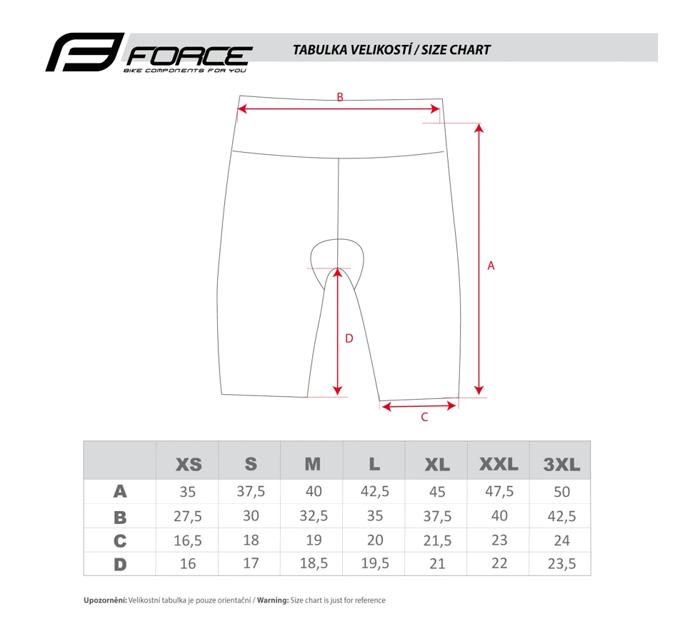 shorts F VICTORY LADY to waist w pad, blk-pink