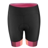shorts F VICTORY LADY to waist w pad, blk-pink XS