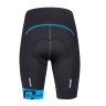 shorts FORCE B30 to waist with pad, black-blue