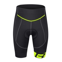 shorts FORCE B30 to waist with pad,black-fluo