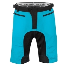 shorts FORCE MTB-11 with sep. pad, blue