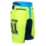 shorts FORCE MTB-11 with sep. pad, fluo 