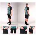 shorts FORCE REBEL MTB without pad, black
