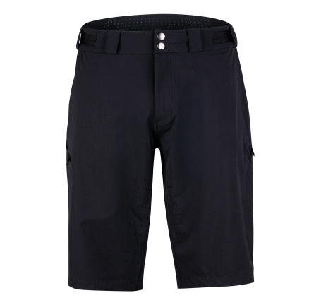 shorts FORCE REBEL MTB without pad, black