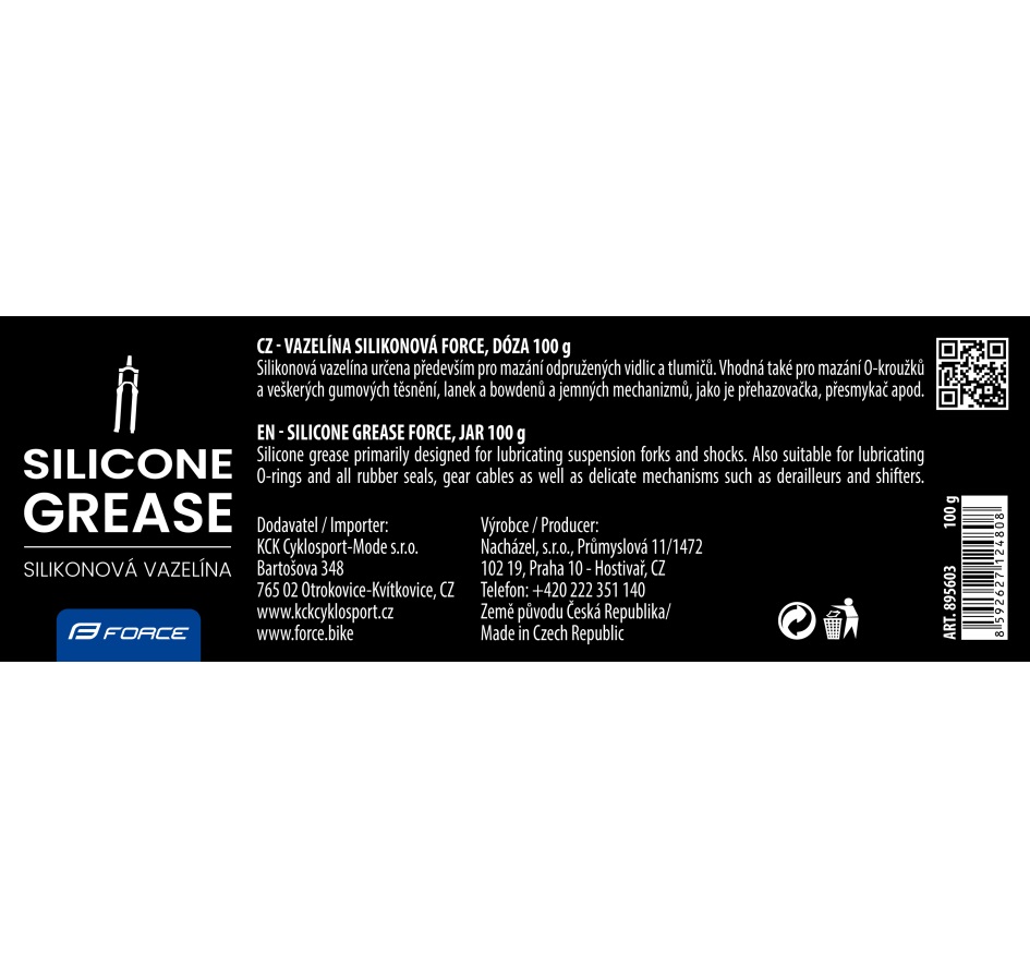 silicone grease FORCE, jar 100 g