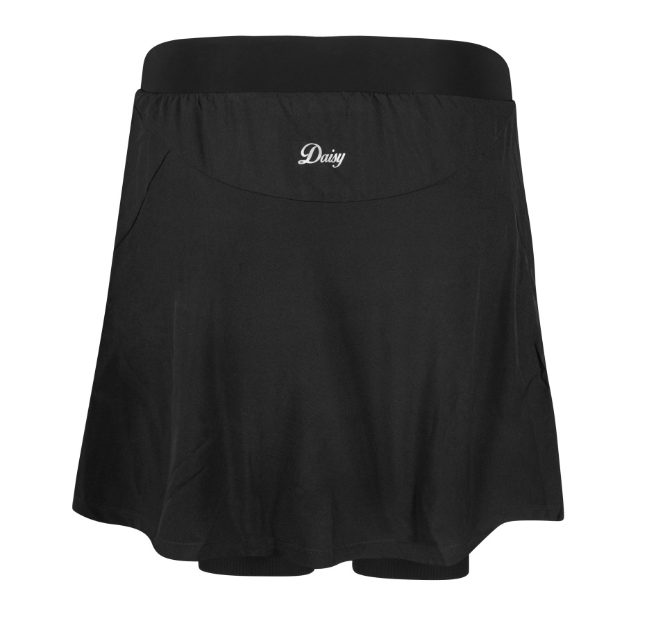 skirt  FORCE DAISY to wait with pad, black 