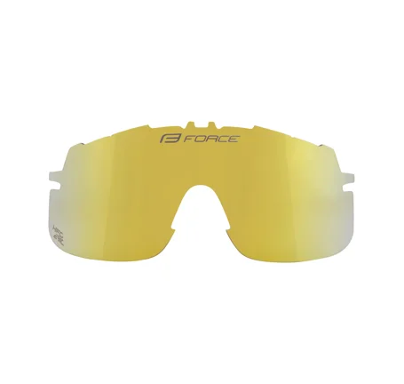 sklo náhradní FORCE EPIC, zrc. žluté
