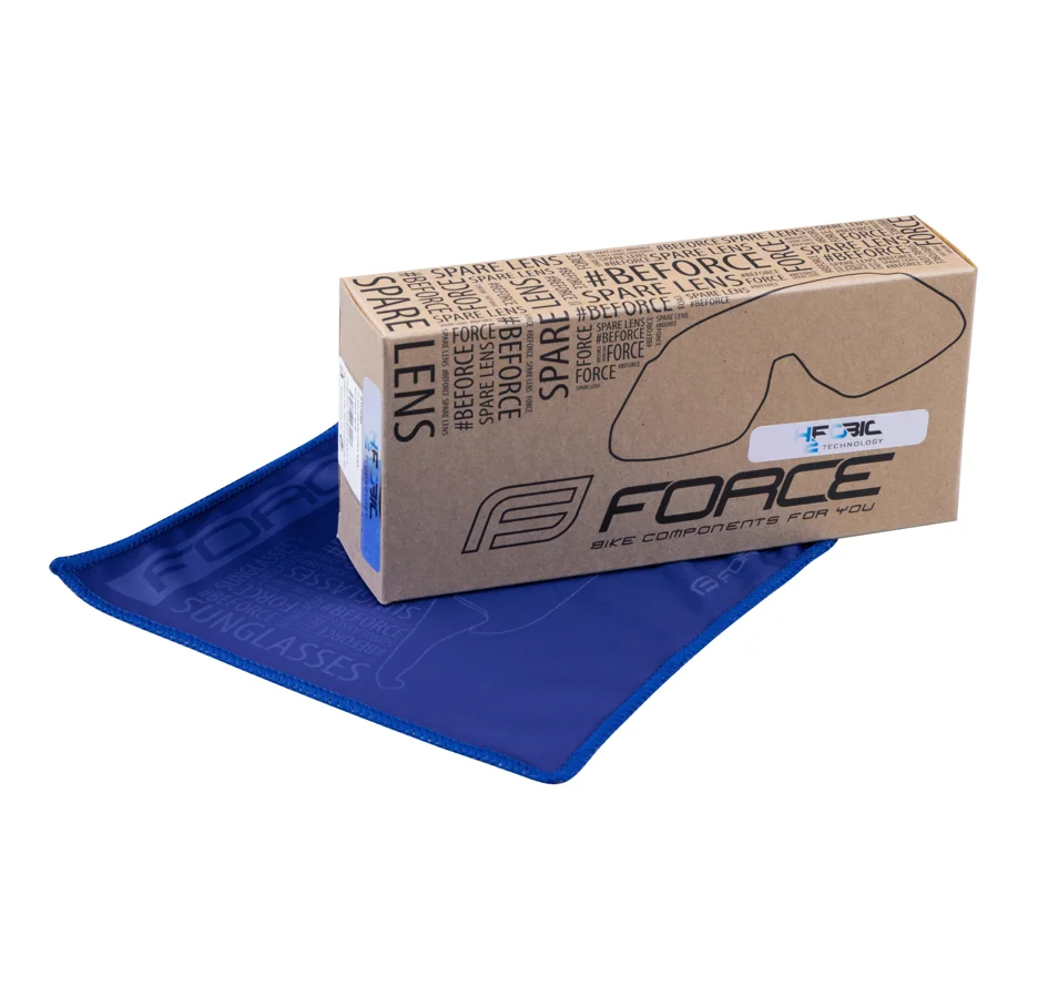 sklo náhradní  FORCE GRIP, modré revo