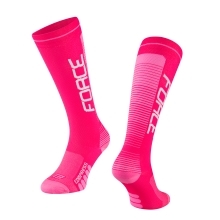 socks F COMPRESS, růžové