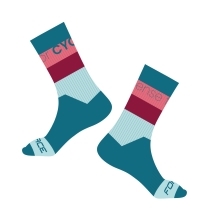 socks FORCE BLEND turquoise-pink