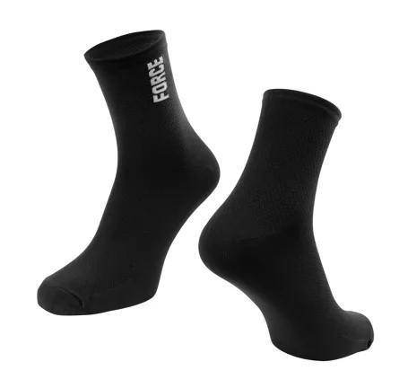 socks FORCE COLOUR short, black
