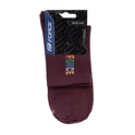 socks FORCE COLOUR short, burgundy