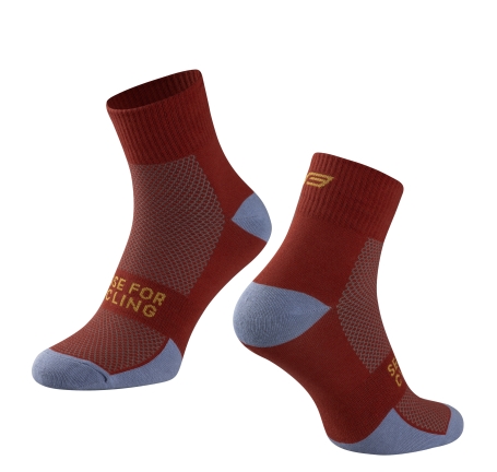 socks FORCE EDGE red-blue