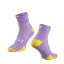 socks FORCE EDGE violet-fluo
