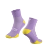 socks FORCE EDGE, violet-fluo L-XL/42-46