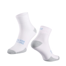 socks FORCE EDGE white-grey