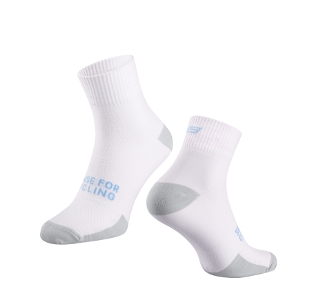 socks FORCE EDGE white-grey