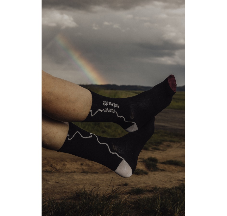 socks FORCE ENDLESS, black