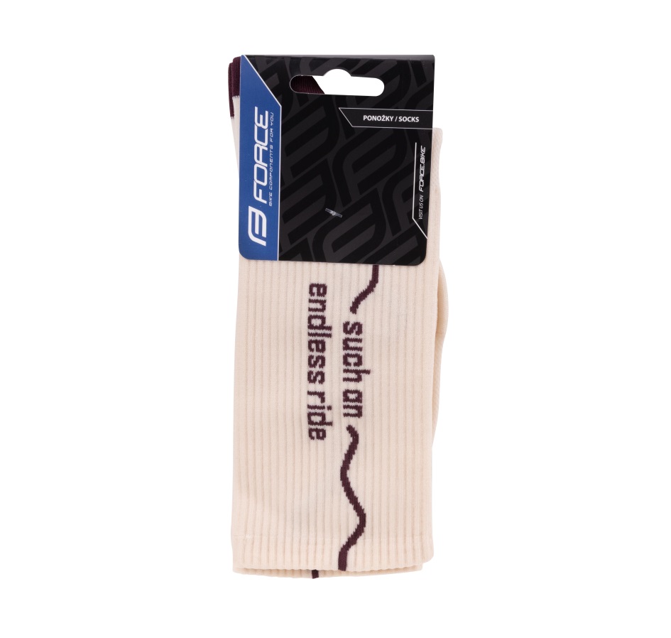 socks FORCE ENDLESS, creme