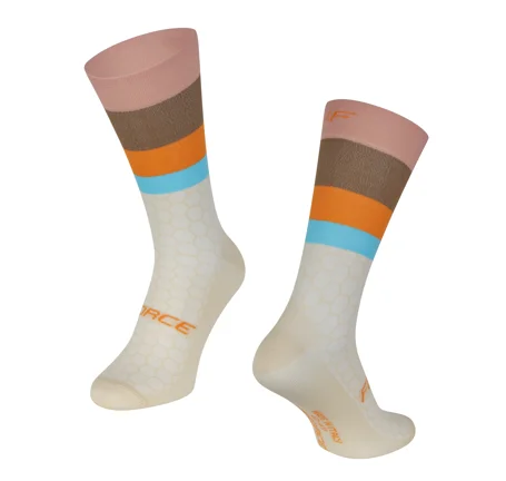 socks FORCE FREEDOM, beige-orange 