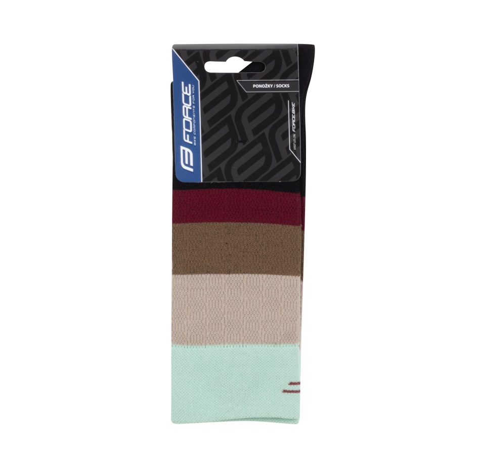 socks FORCE FREEDOM, black-mint