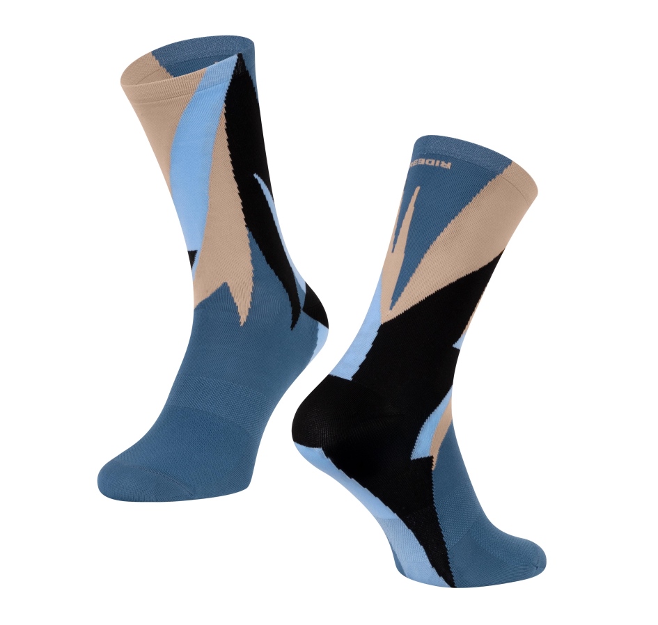 socks FORCE FREERIDE, blue S-M/36-41