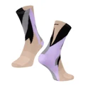 socks FORCE FREERIDE, creme-pink-grey S-M/36-41