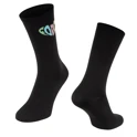 socks FORCE IN HEART long, black L-XL/42-46