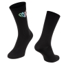 socks FORCE IN HEART long, black S-M/36-41