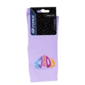 socks FORCE IN HEART long, purple