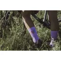 socks FORCE IN HEART long, purple