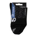 socks FORCE IN HEART short, black