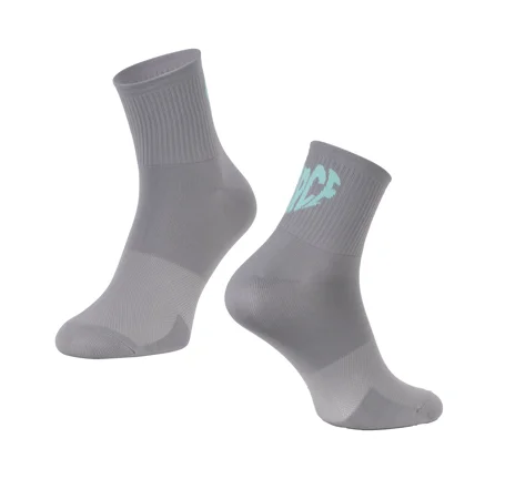 socks FORCE IN HEART short, grey