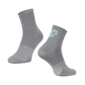 socks FORCE IN HEART short, grey L-XL/42-46