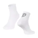 socks FORCE IN HEART short, white