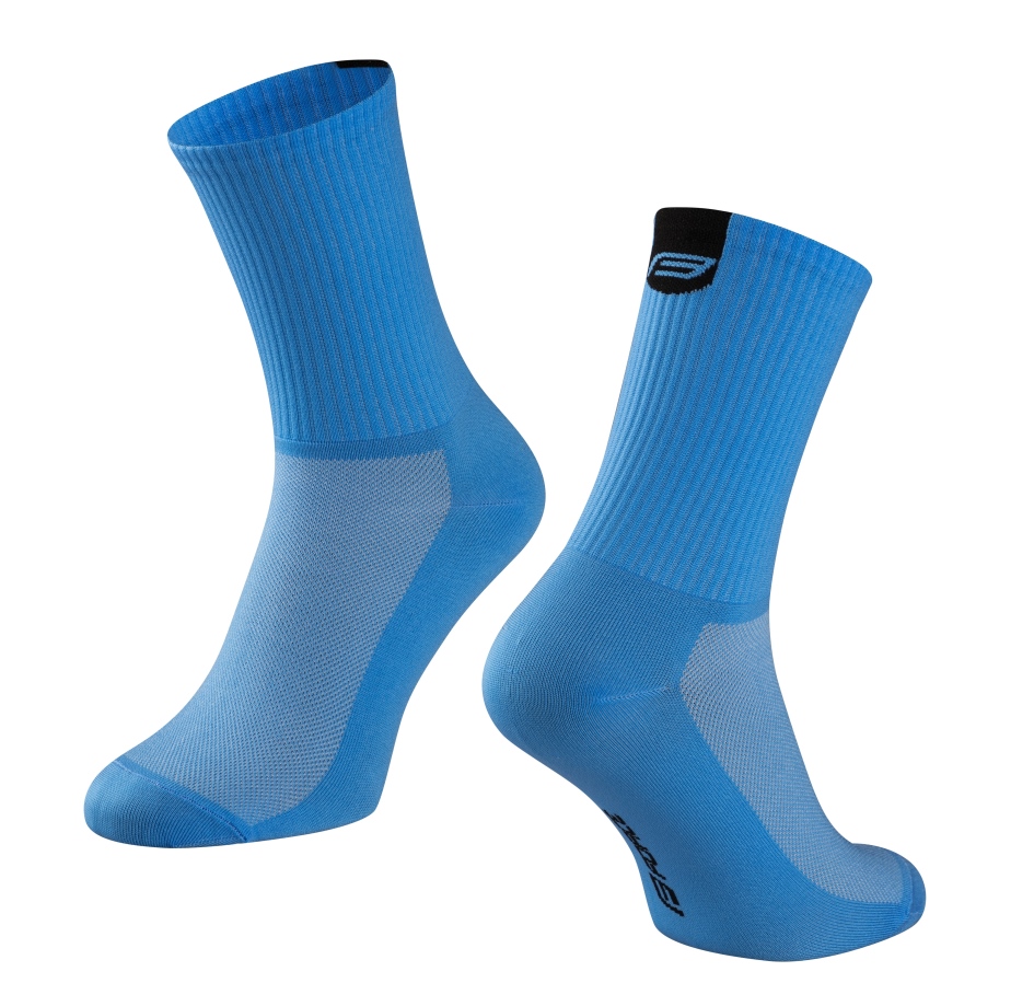 socks FORCE LONGER, blue S-M/36-41