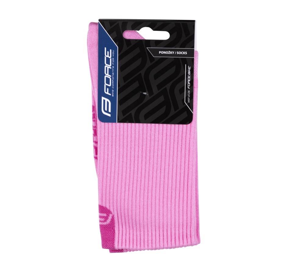 socks FORCE LONGER pink