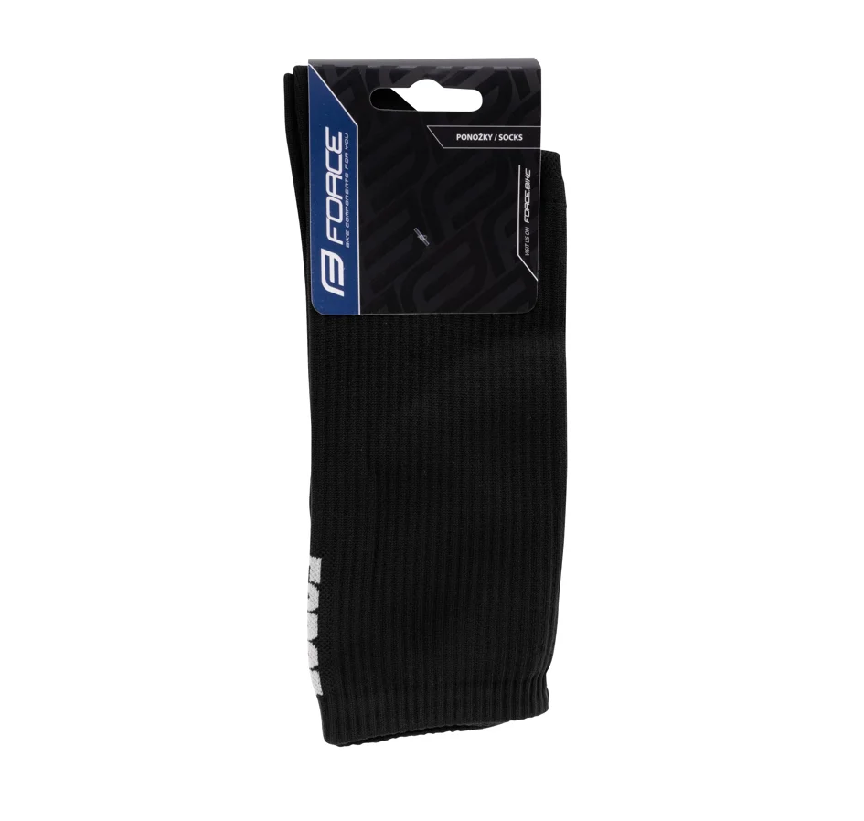 socks FORCE LONGER SLIM, black