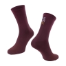 socks FORCE LOVE YOUR RIDE, burgundy
