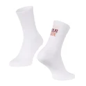 socks FORCE LOVE YOUR RIDE, white S-M/36-41