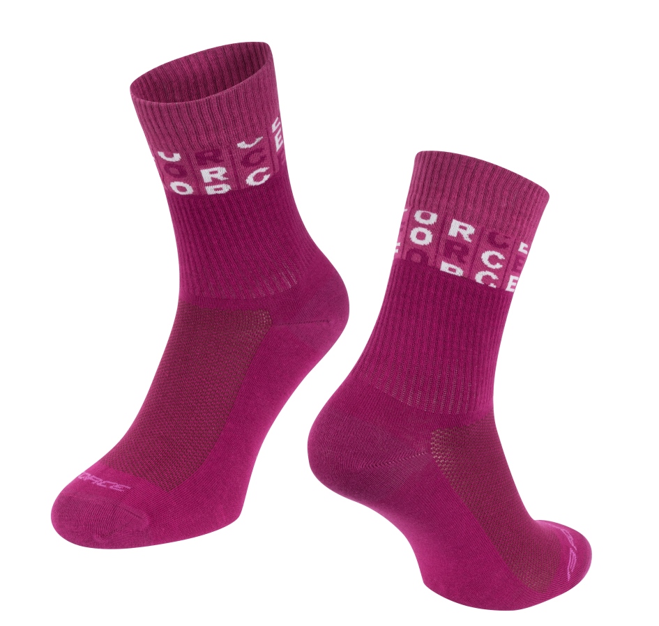 socks FORCE MESA, pink L-XL/42-46