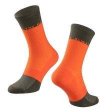 socks FORCE MOVE orange-green