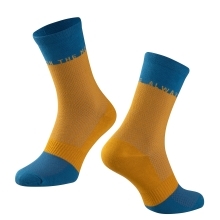 socks FORCE MOVE yellow-blue