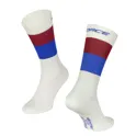 socks FORCE RAINBOW, creme-blue-red