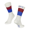 socks FORCE RAINBOW, creme-blue-red L-XL / 43 -47