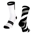 socks FORCE SLANTED, black-white L-XL/42-46