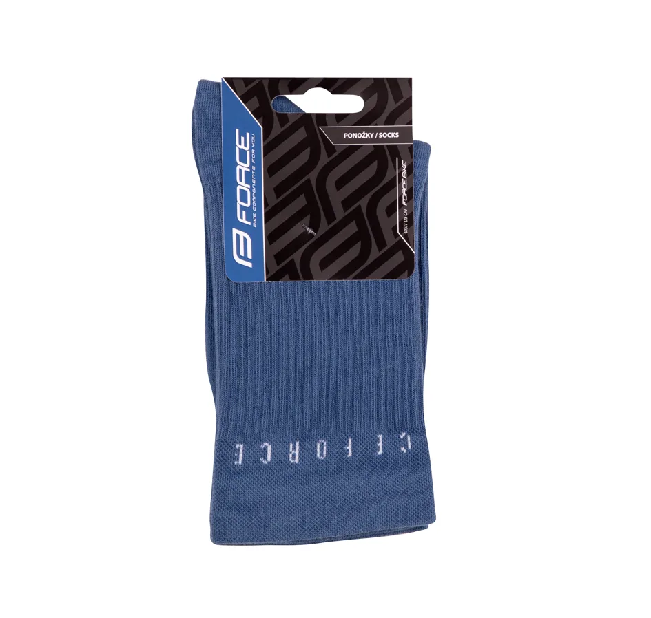socks FORCE SNAP blue