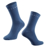 socks FORCE SNAP, blue L-XL/42-46