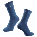 socks FORCE SNAP, blue L-XL/42-46
