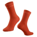 socks FORCE SNAP, orange S-M/36-41